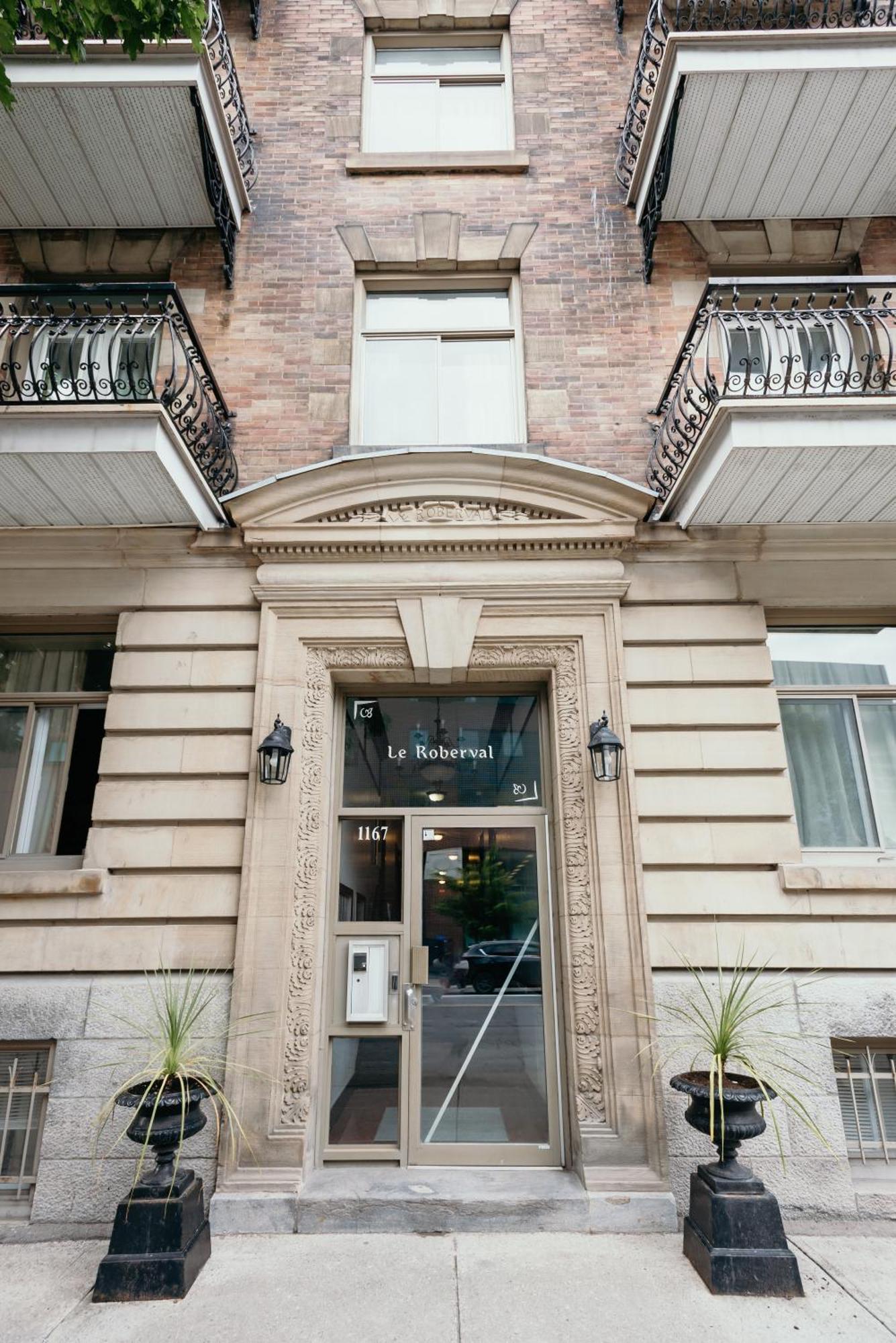 Hotel Le Roberval Montreal Exterior foto